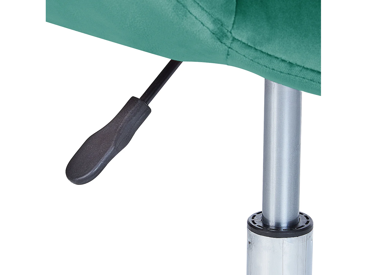 Cadeira de escritório LABELLE Veludo Verde esmeralda