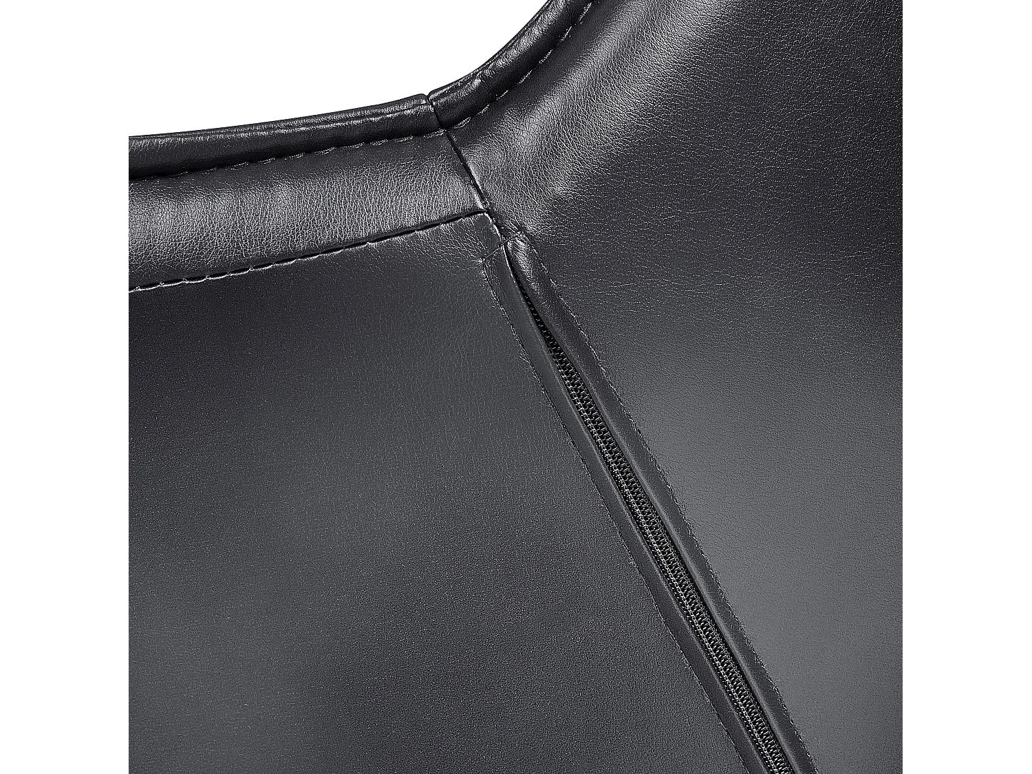 Chaise de bureau NEWDALE Cuir PU Noir