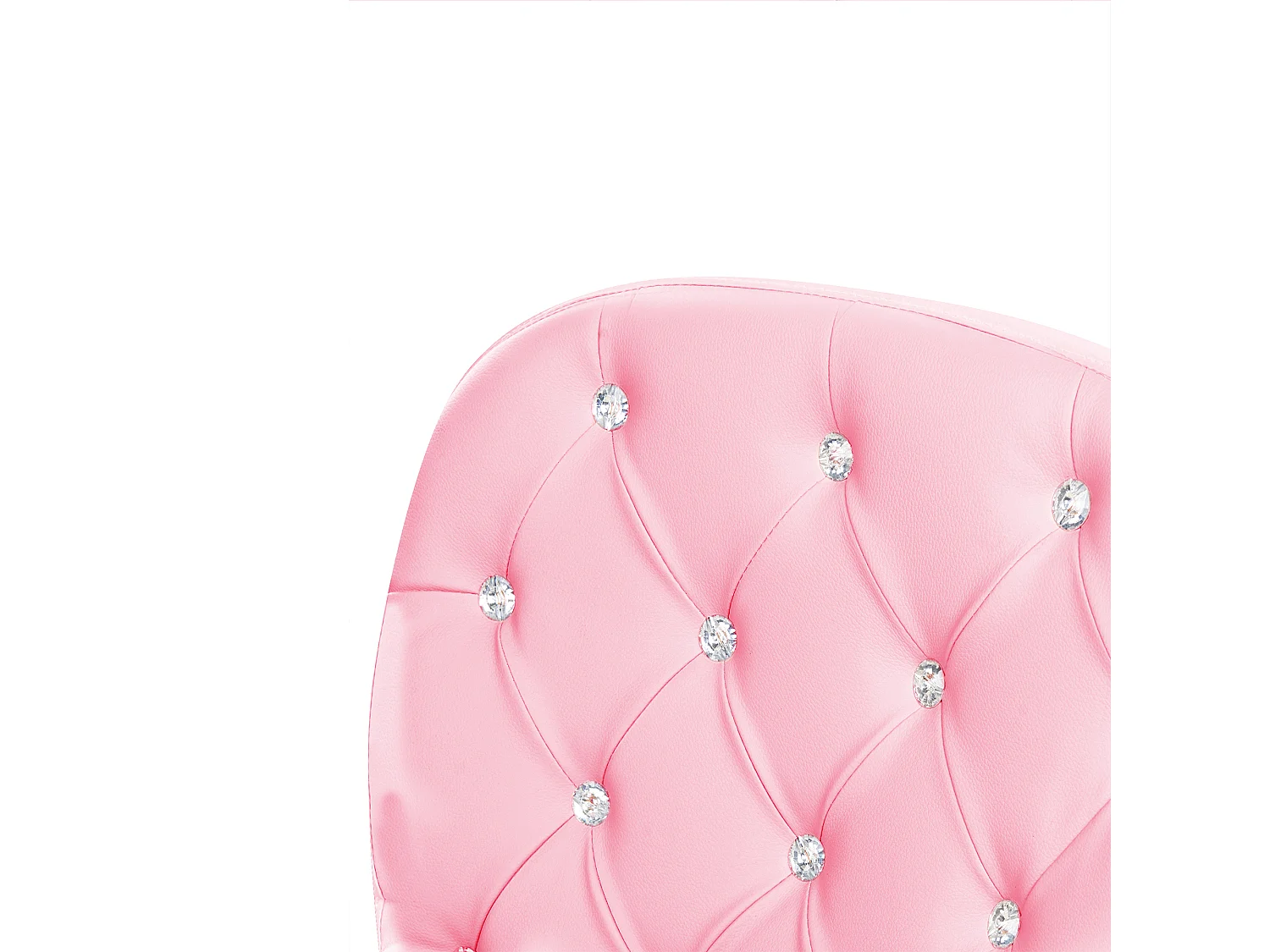 Bureaustoel Draaibaar PRINCESS Kunstleer Roze