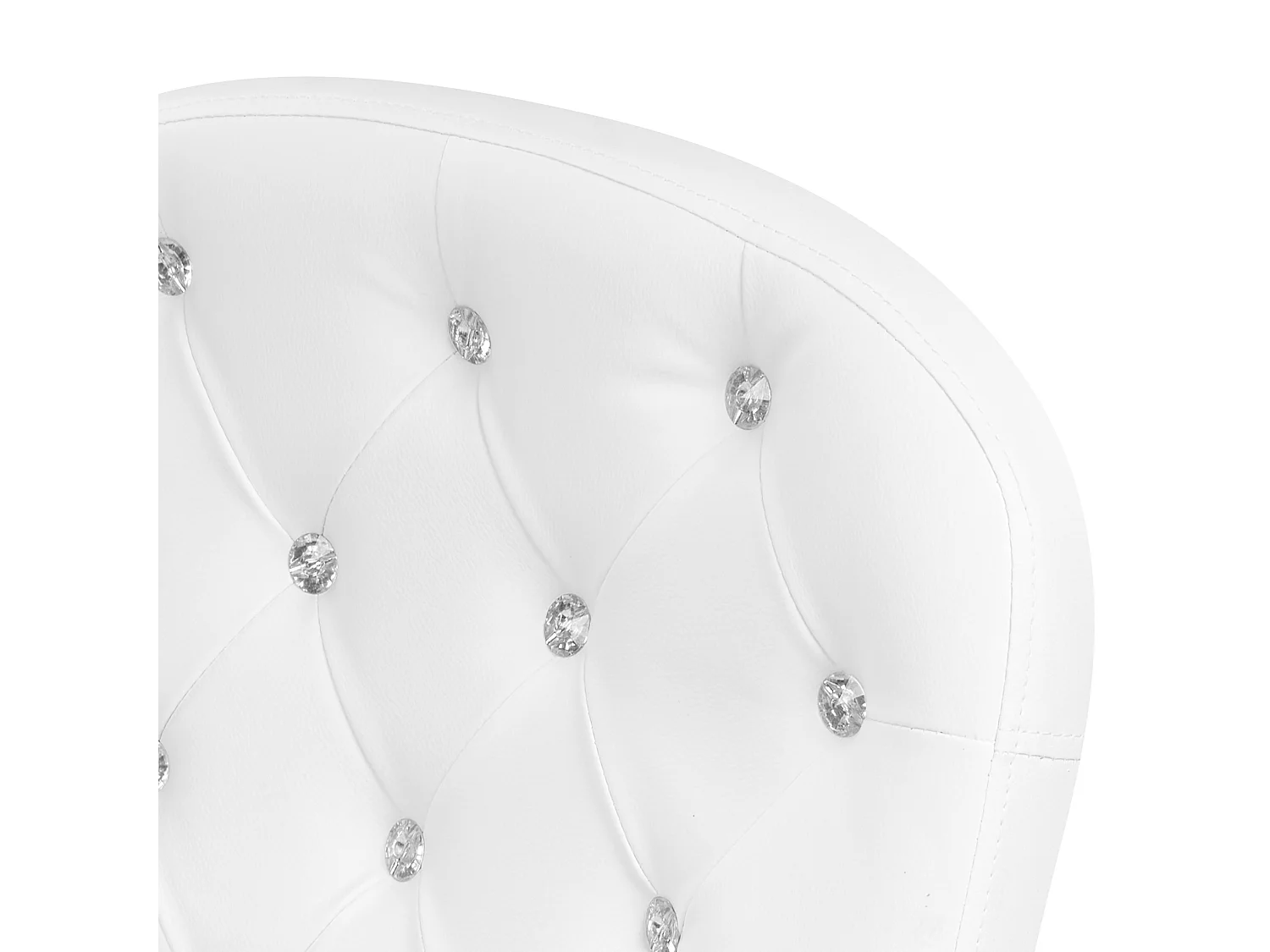 Sedia da scrivania PRINCESS Pelle sintetica Bianco