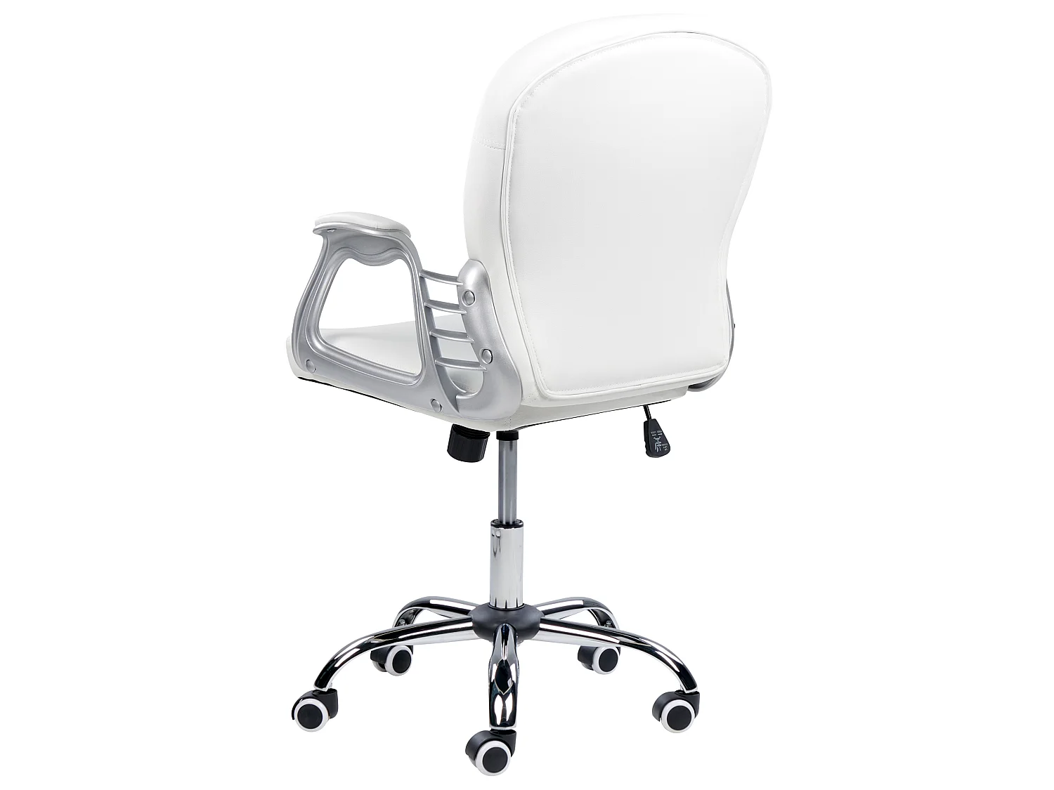 Chaise de bureau PRINCESS Cuir PU Blanc