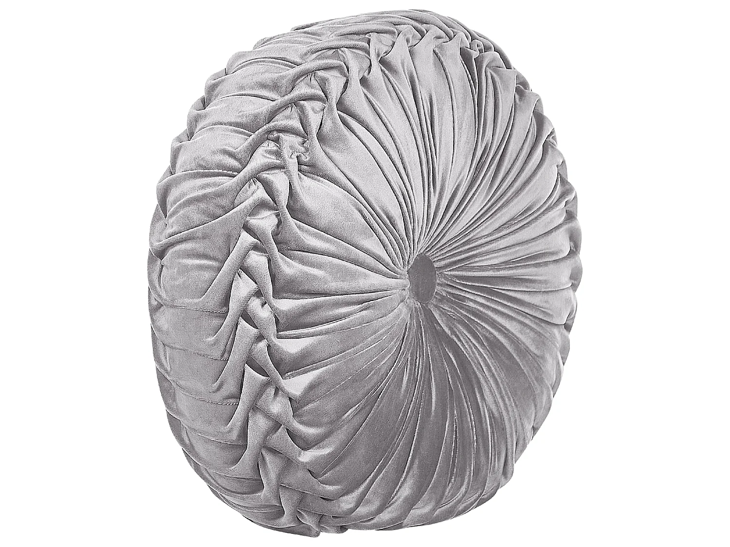 Set of 2 Decorative Cushions UDALA Velvet 40 x 40 cm Grey Solid