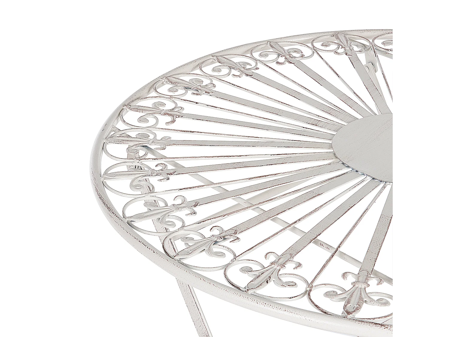 Mesa de balcón SCAFA Metal Blanco plegable