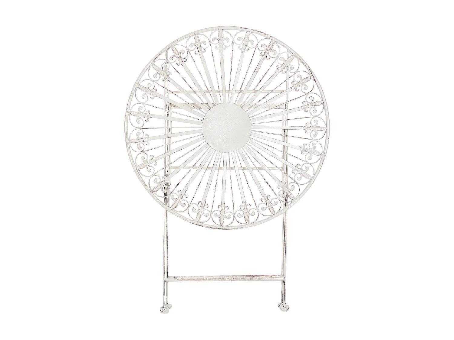 Mesa de balcón SCAFA Metal Blanco plegable
