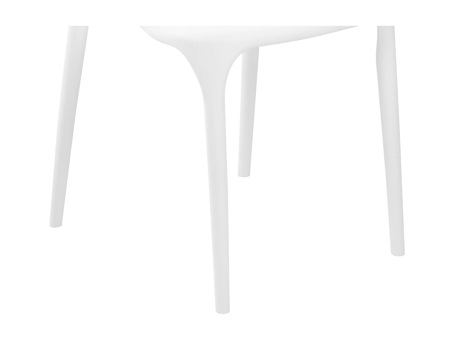 Conjunto de 8 cadeiras de jantar GUBBIO Branco