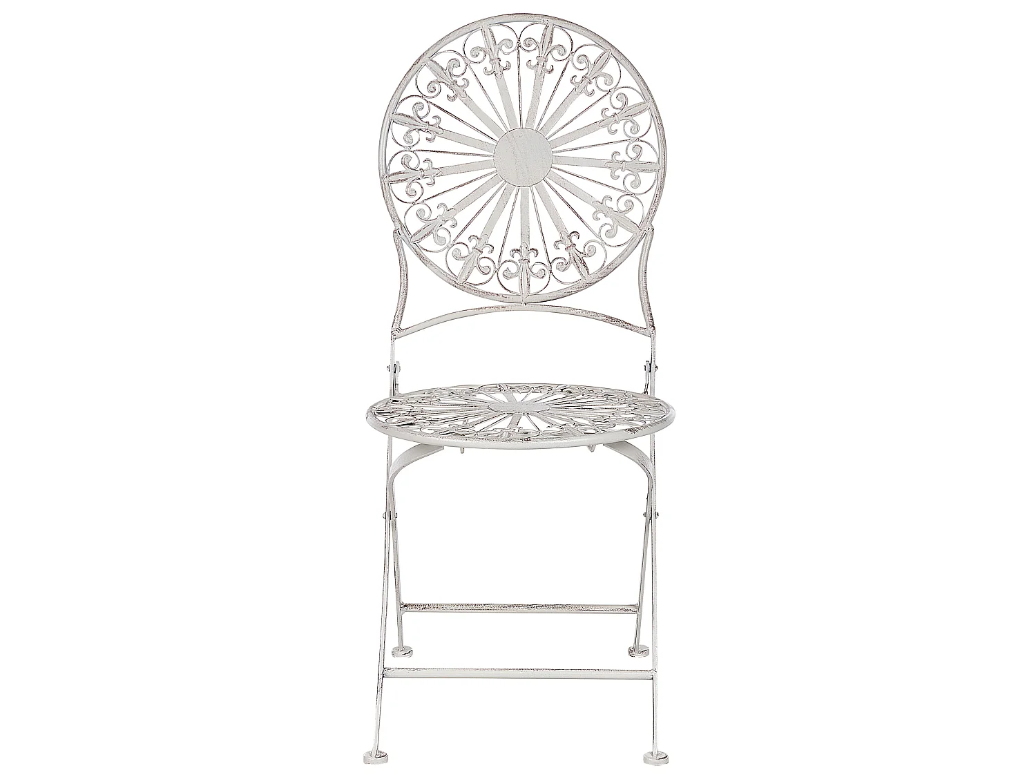 Set van 2 tuinstoelen SCAFA Metaal Wit
