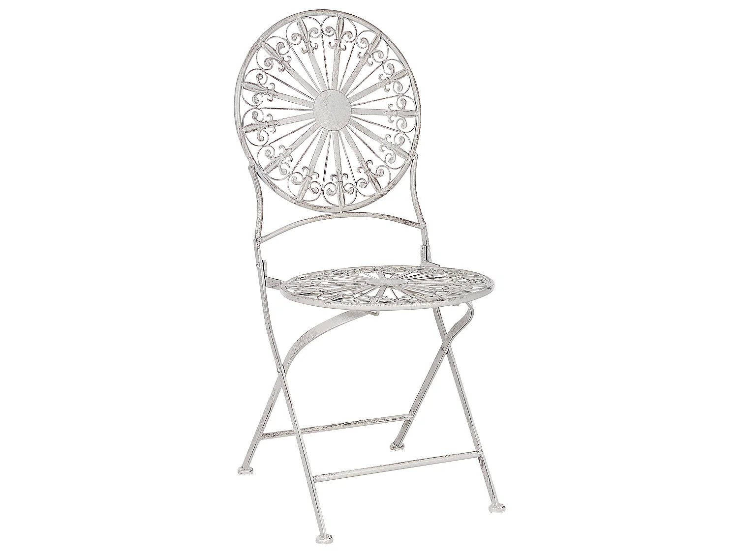 Set van 2 tuinstoelen SCAFA Metaal Wit