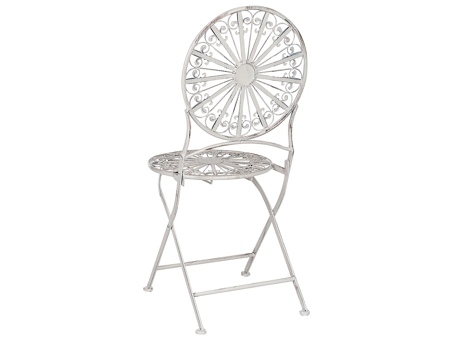 Set van 2 tuinstoelen SCAFA Metaal Wit