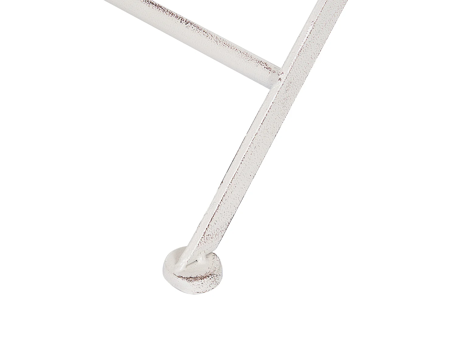 Conjunto de 2 sillas de jardín SCAFA Metal Blanco