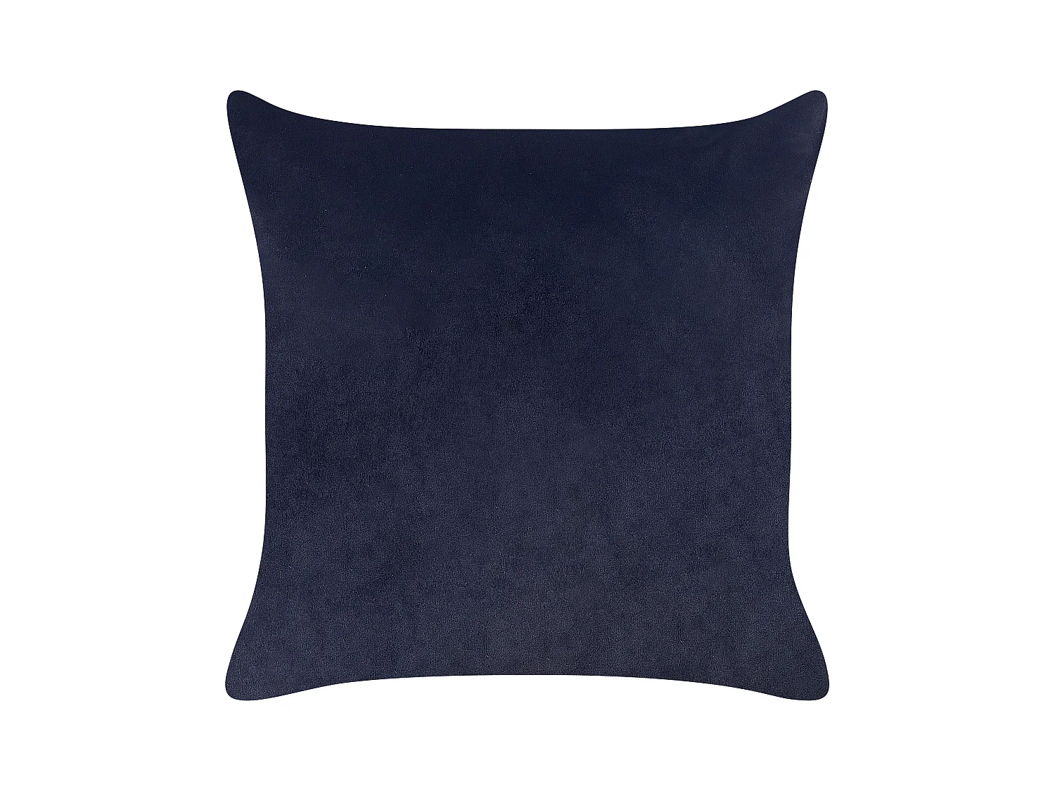 Lot de 2 coussins décoratifs MARULA Velours 45 x 45 cm Noir Motif animal