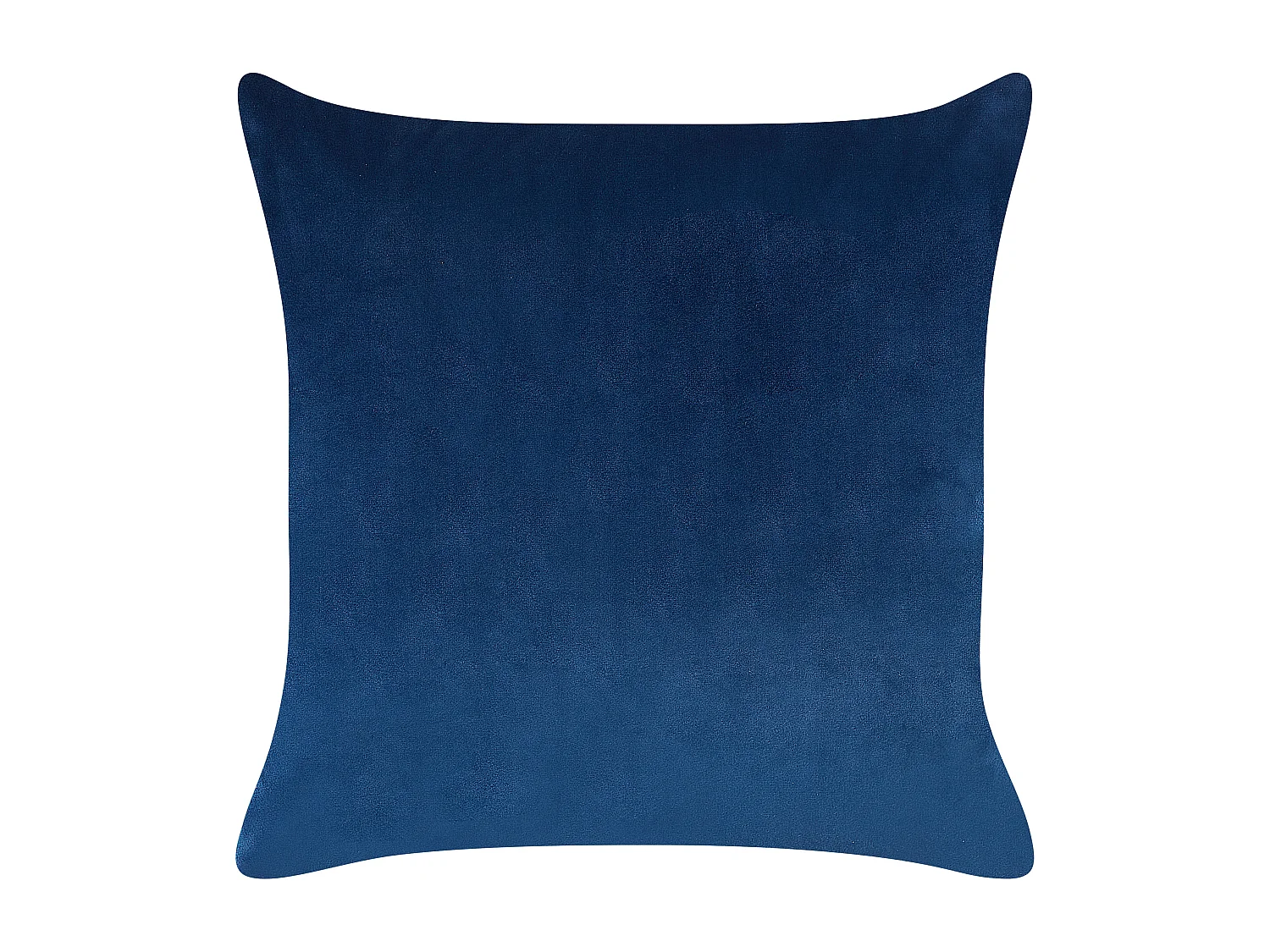 Set van 2 decoratieve kussens MARULA Fluweel 45 x 45 cm Marineblauw Dierenprint