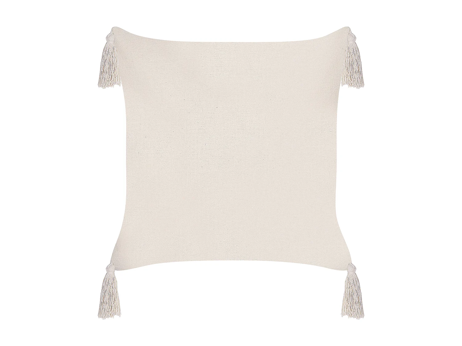 Set van 2 decoratieve kussens HAKONE 42 x 42 cm Taupe Geometrisch patroon