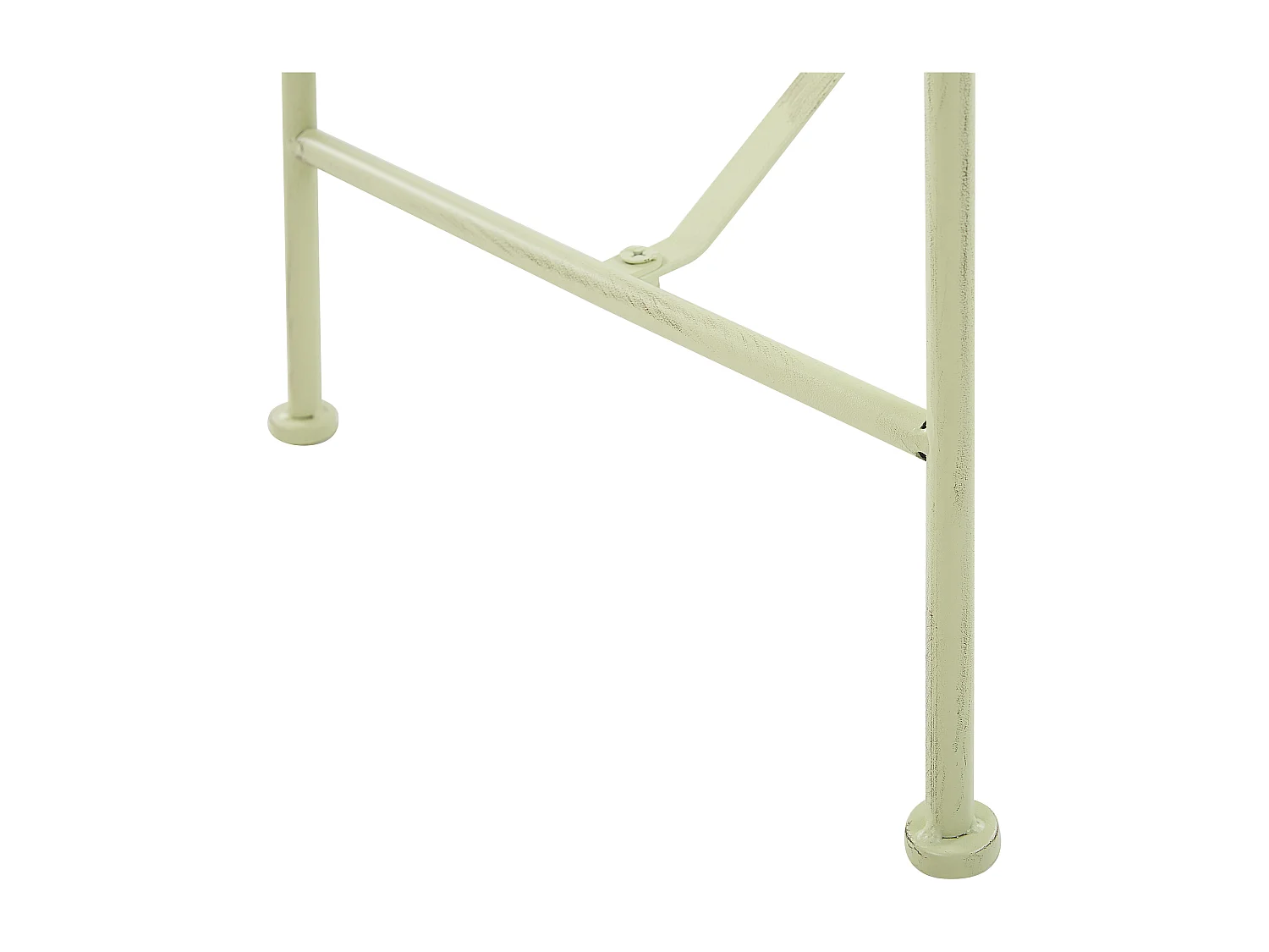 Banco de jardín MILAZZO 130 cm Metal Verde claro