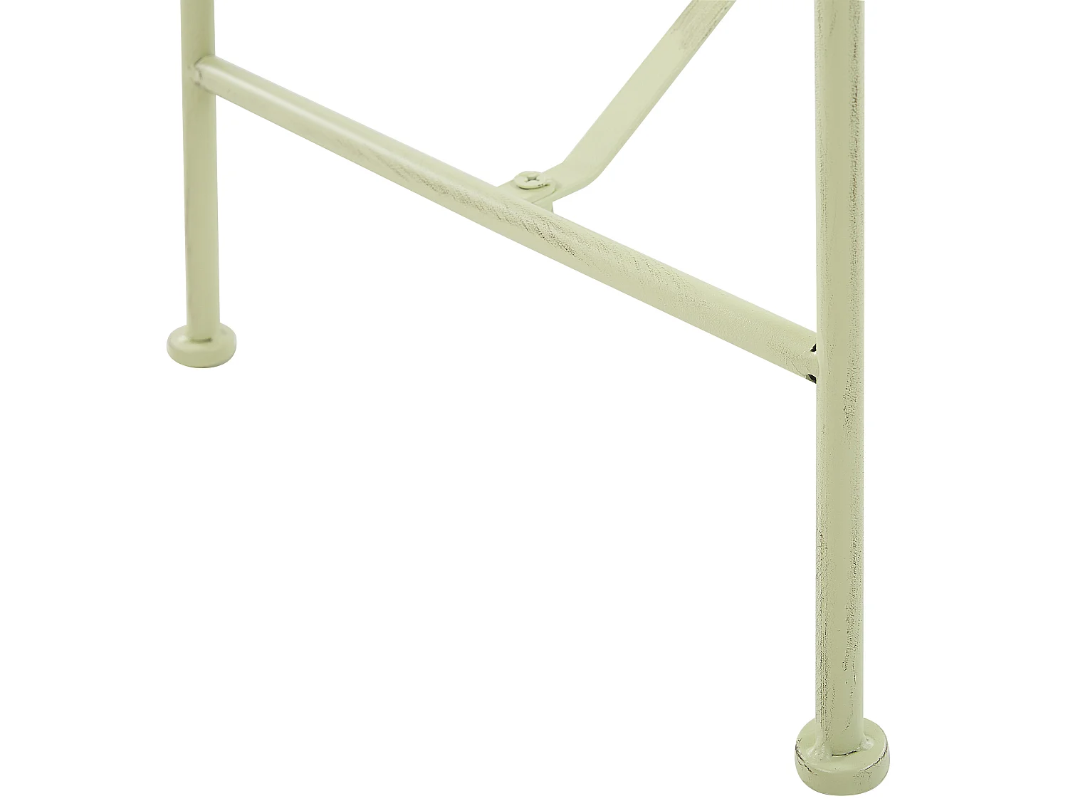 Banc de jardin MILAZZO 130 cm Métal Vert clair