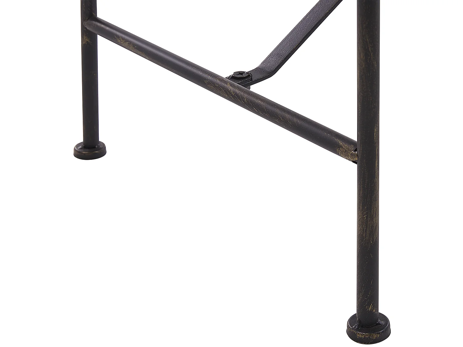 Banc de jardin MILAZZO 130 cm Métal Noir