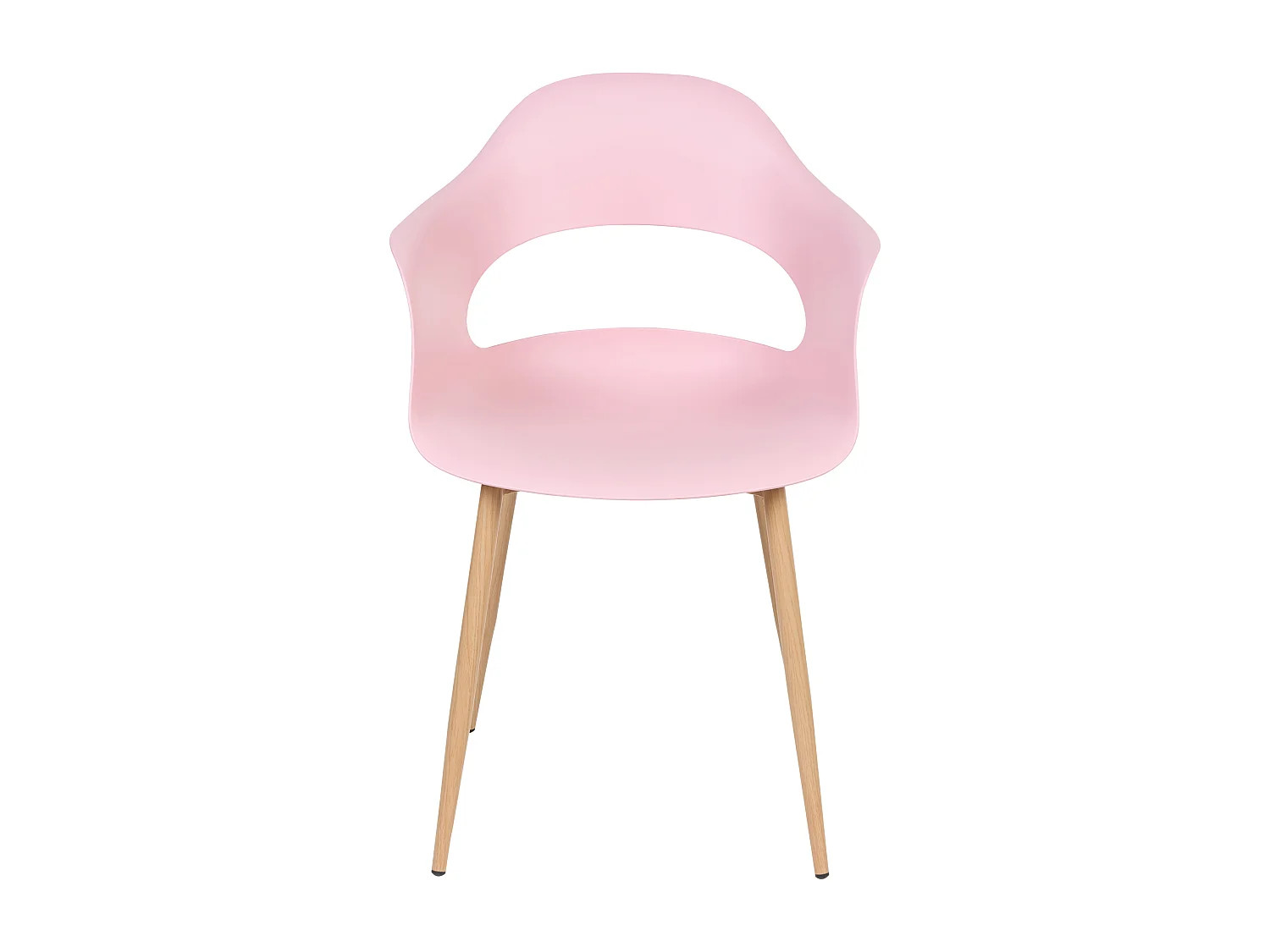 Lot de 2 chaises de salle à manger UTICA Rose