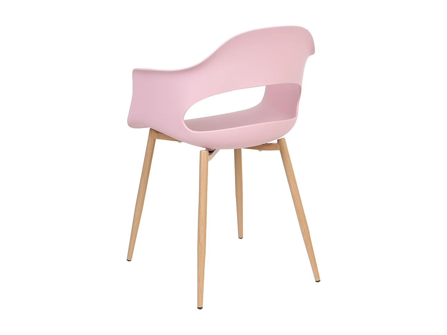 Lot de 2 chaises de salle à manger UTICA Rose