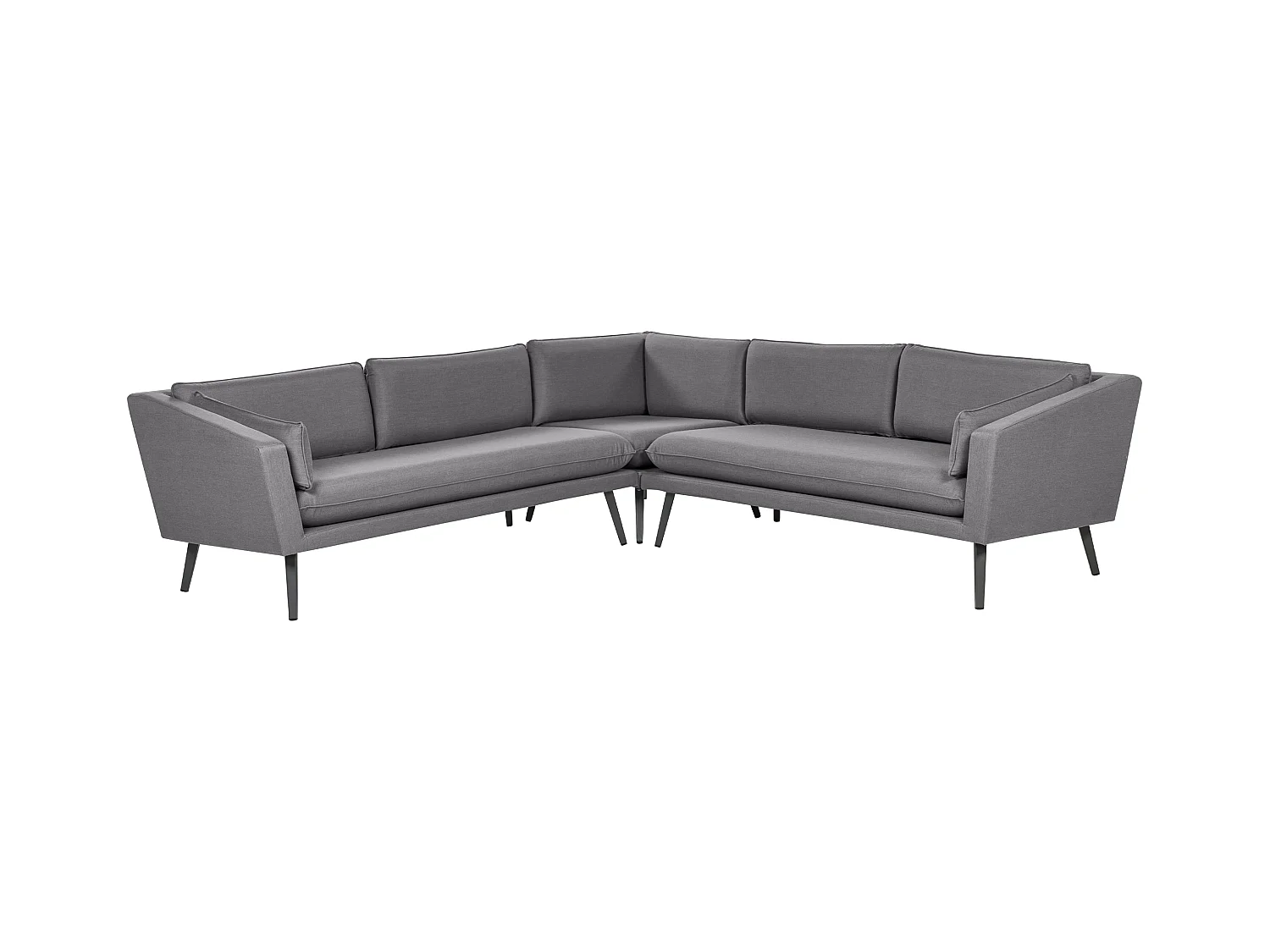 Garten Ecksofa 5-Sitzer LORETELLO Grau