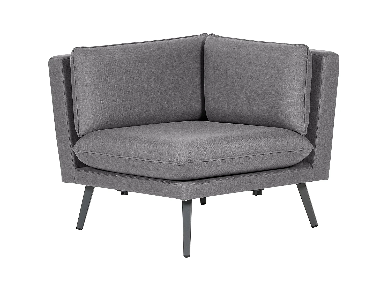 Narożnik ogrodowy dla 5 osób LORETELLO Szary