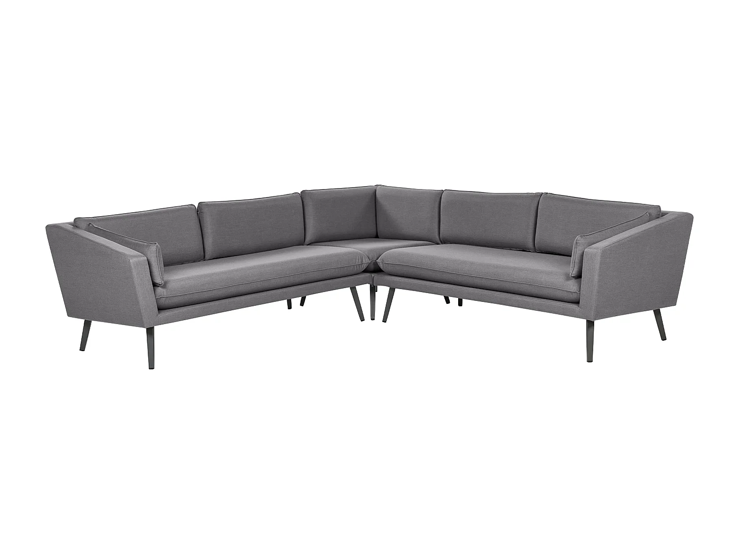 Garten Ecksofa 5-Sitzer LORETELLO Grau