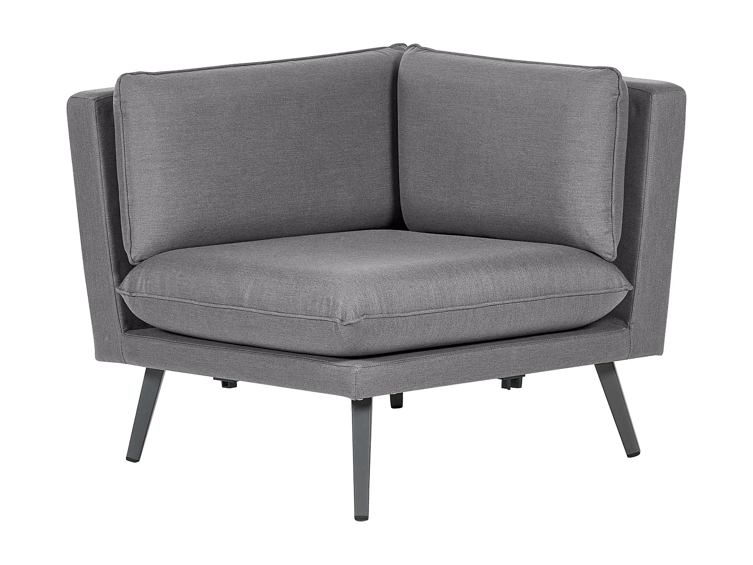 Garten Ecksofa 5-Sitzer LORETELLO Grau