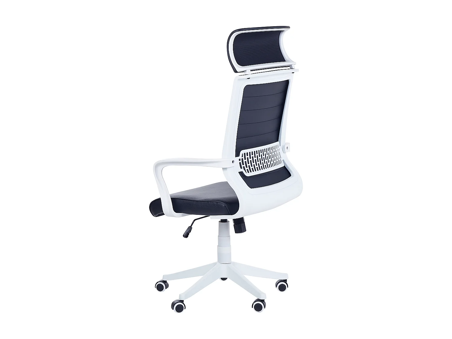 Chaise de bureau LEADER Cuir PU Noir