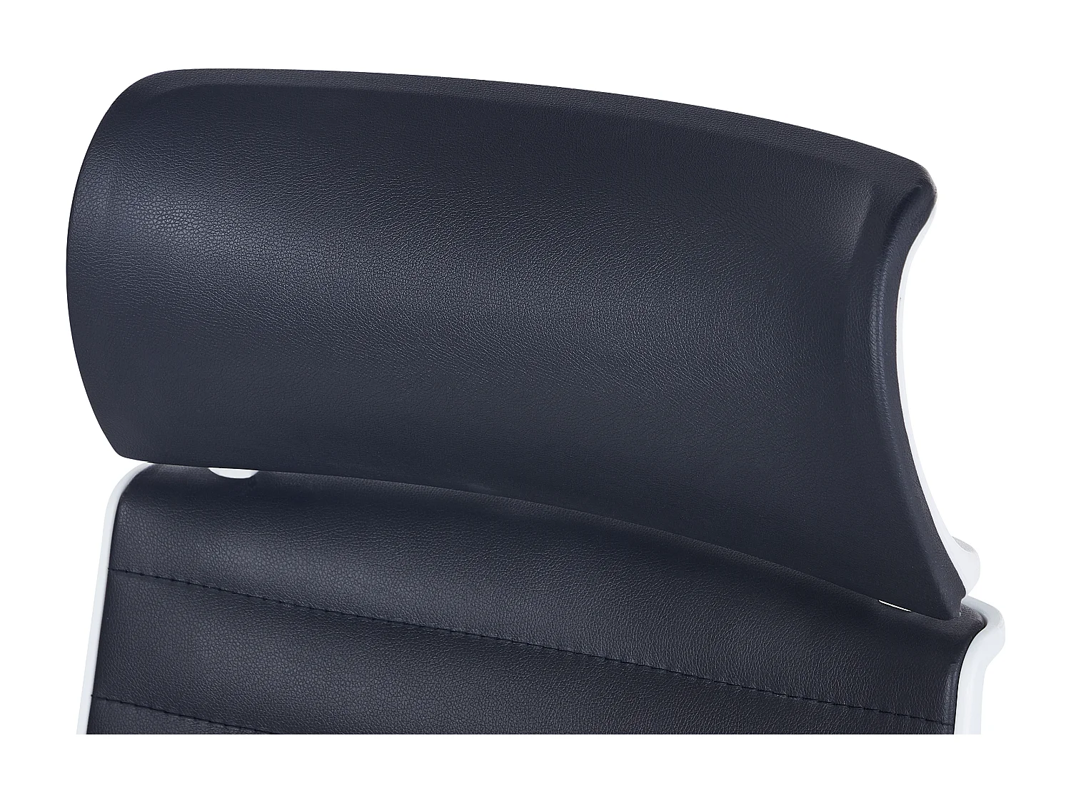 Chaise de bureau LEADER Cuir PU Noir