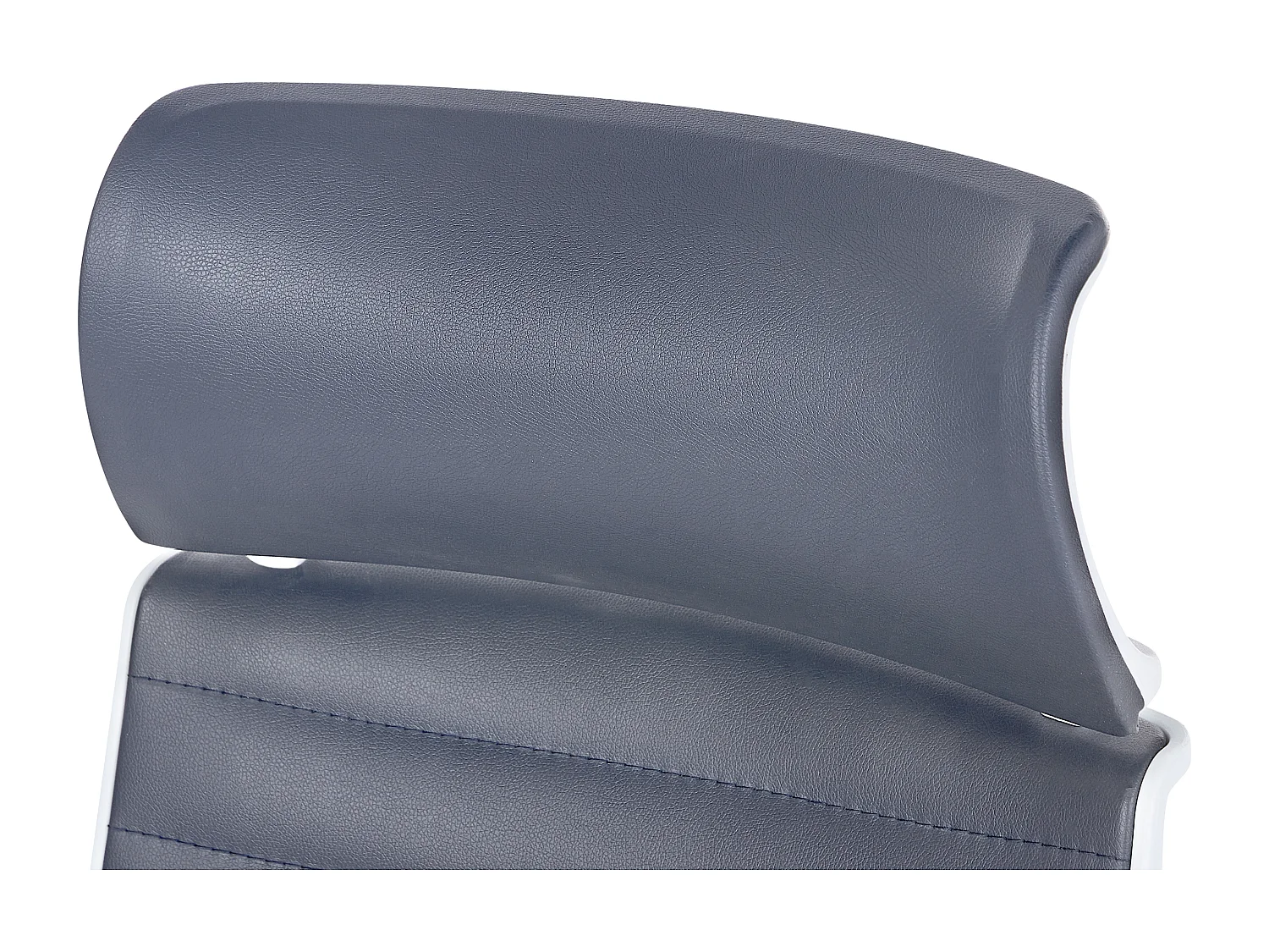Chaise de bureau LEADER Cuir PU Gris