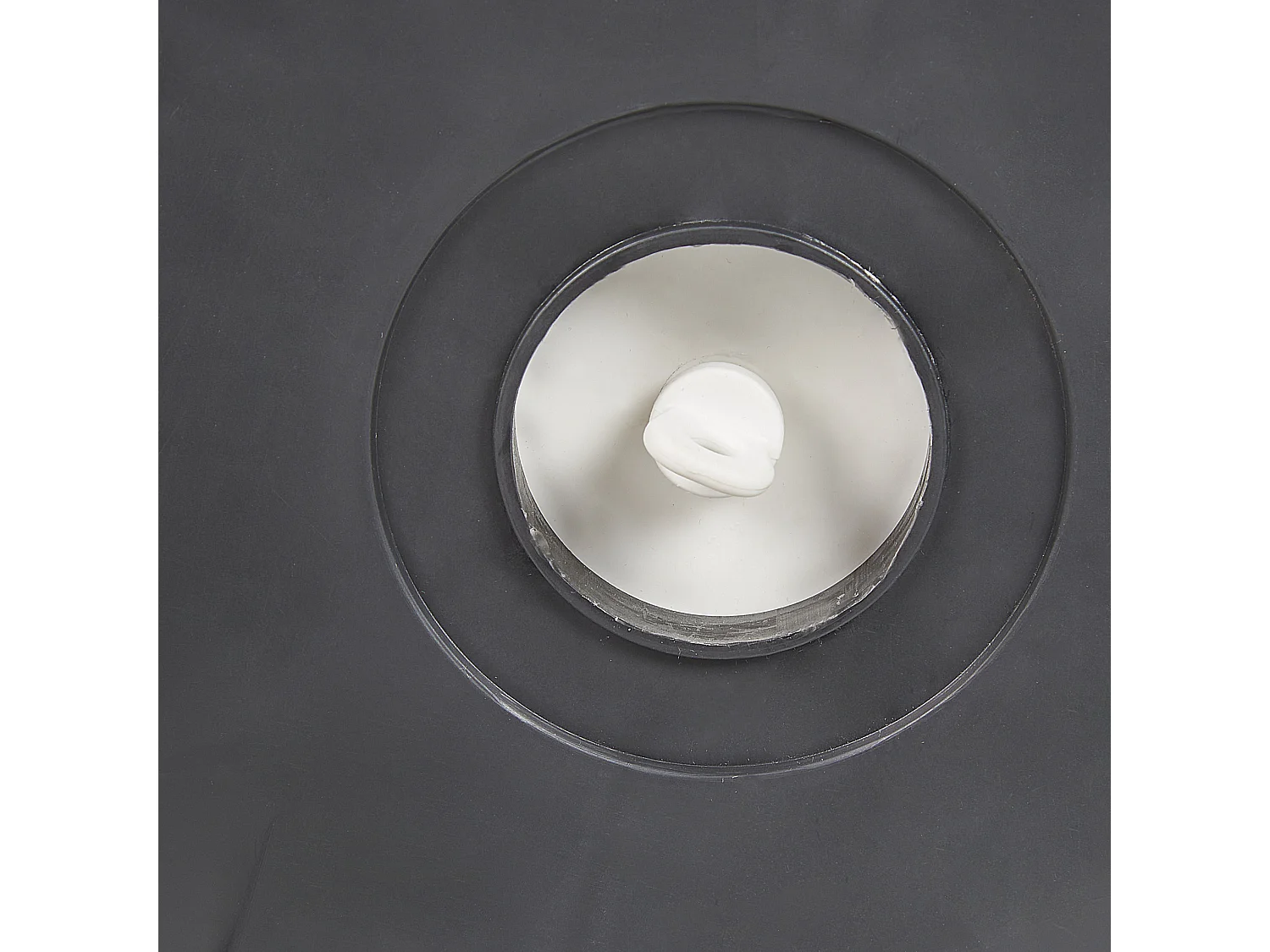 Glacière de bar AISA 49 cm 49 cm Imitation bois Noir