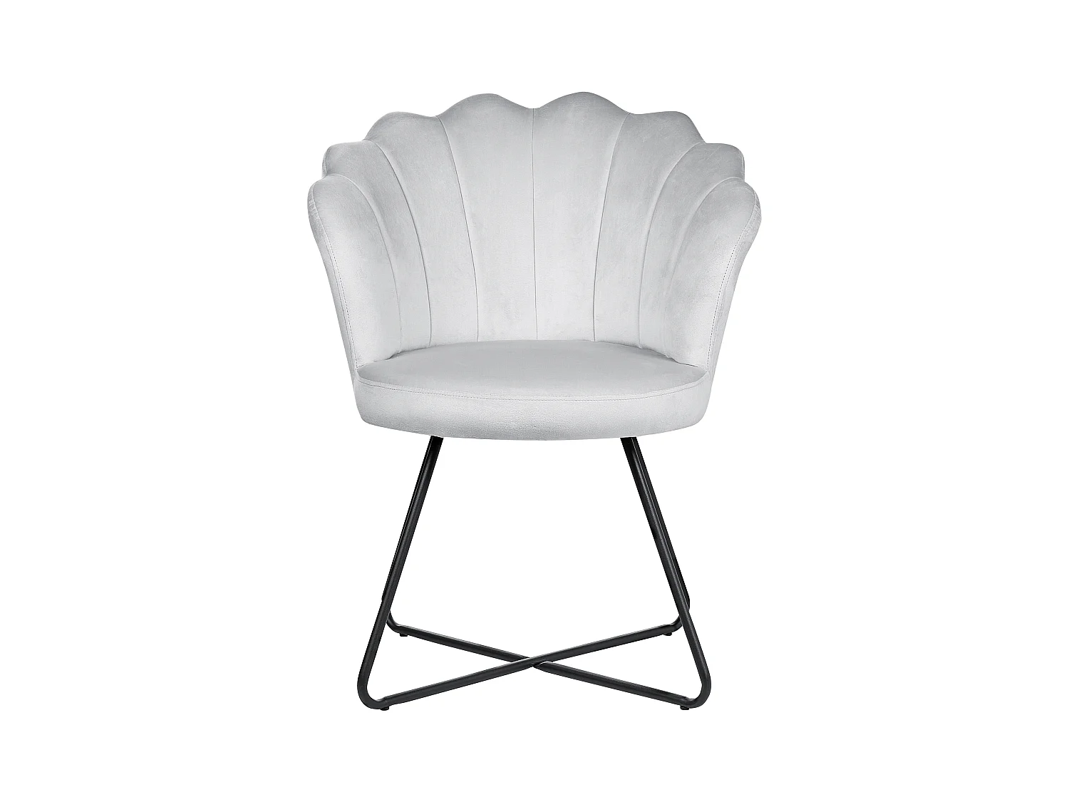 Fauteuil LOVELOCK Velours Gris
