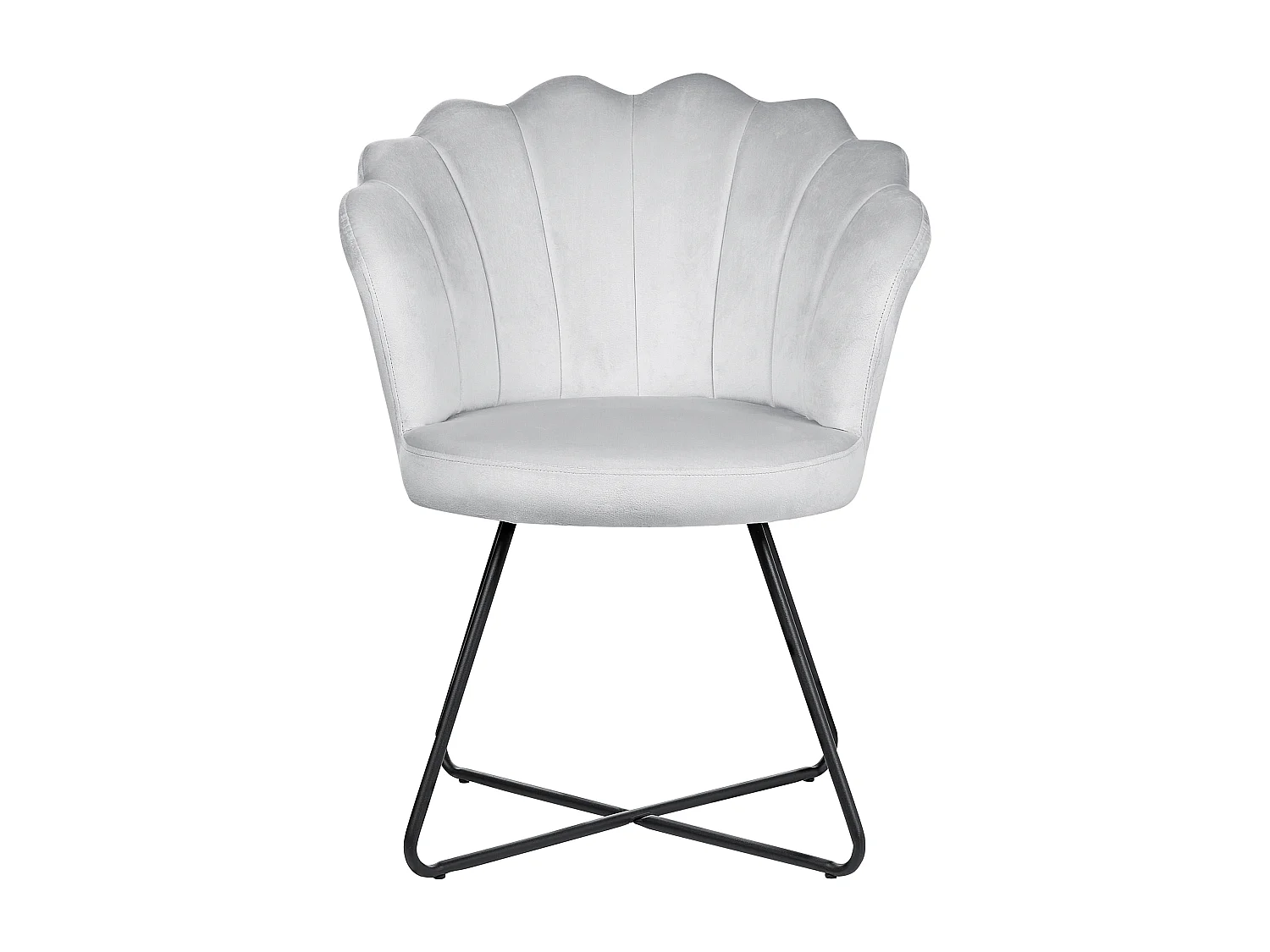 Fauteuil LOVELOCK Velours Gris