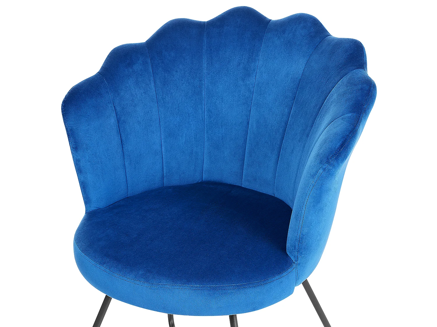 Poltrona LOVELOCK Velluto Blu marino