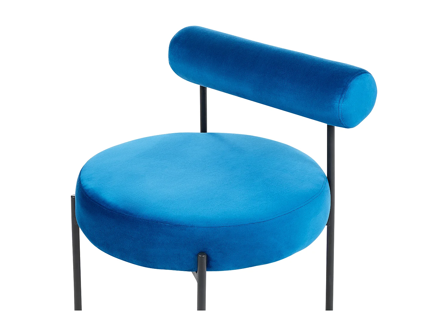 Poltrona ALPHA Veludo Azul marinho