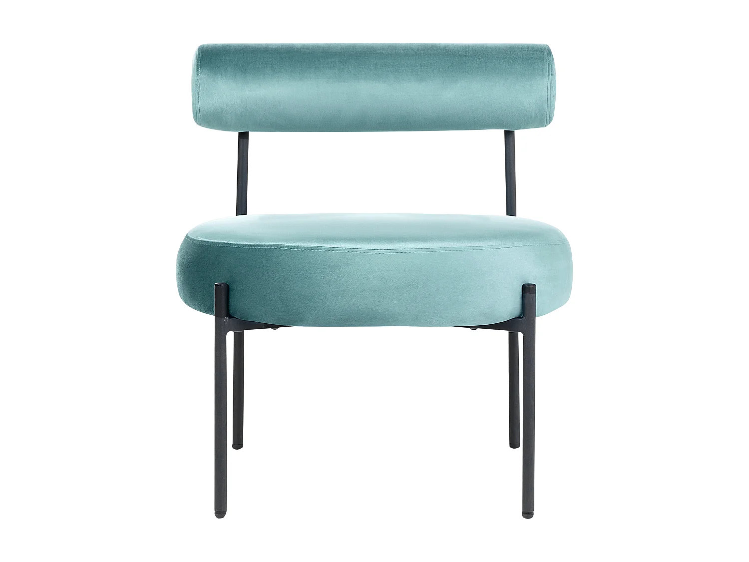 Fauteuil ALPHA Velours Turquoise