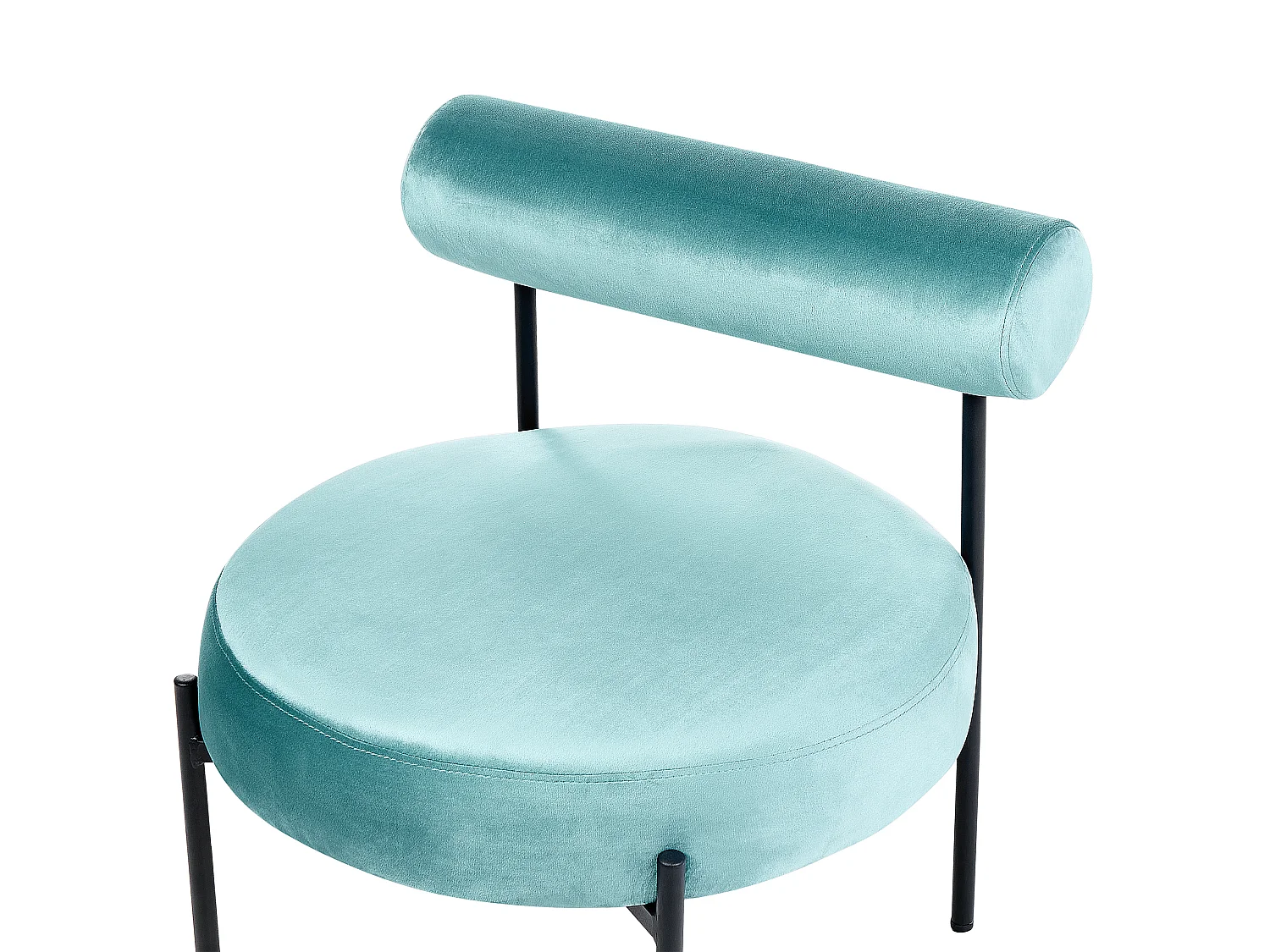 Fauteuil ALPHA Velours Turquoise
