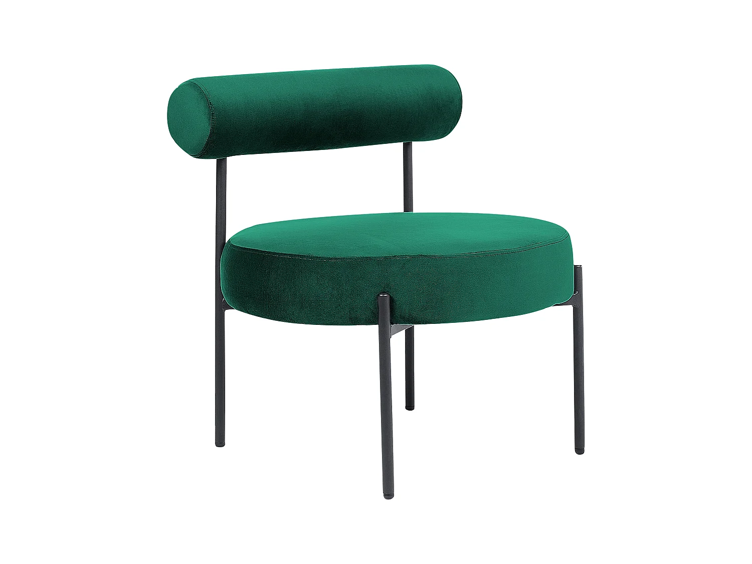 Fauteuil ALPHA Velours Vert émeraude