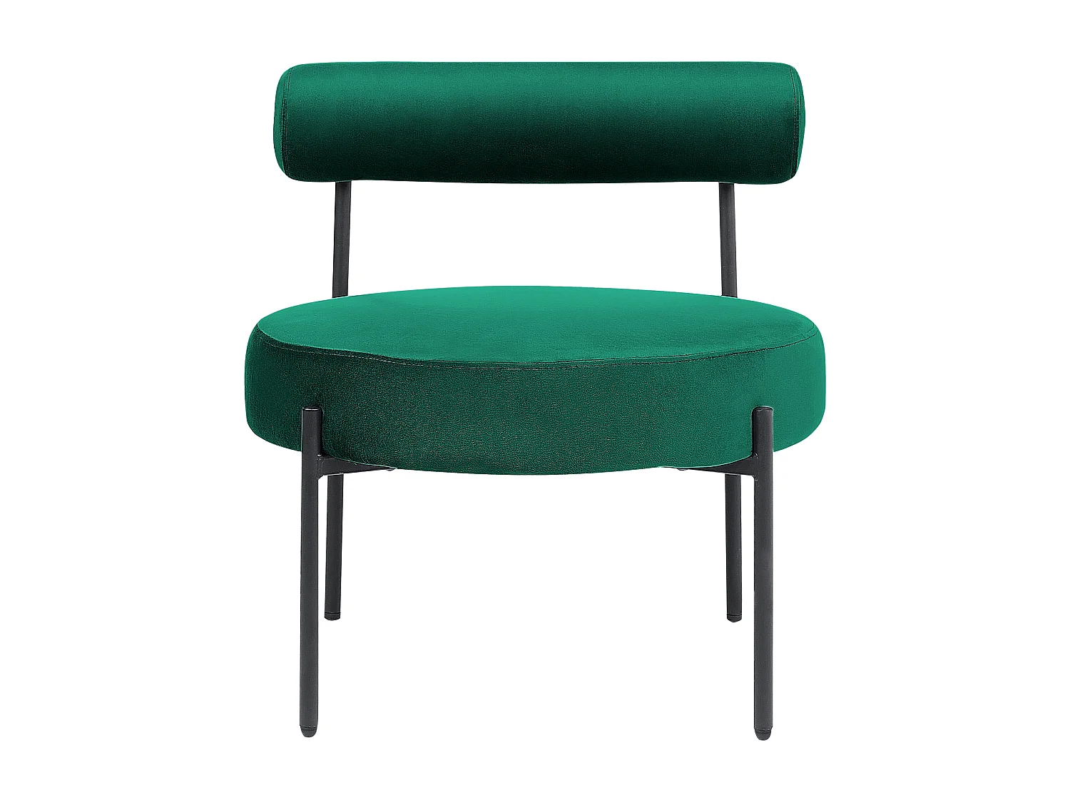 Fauteuil ALPHA Velours Vert émeraude