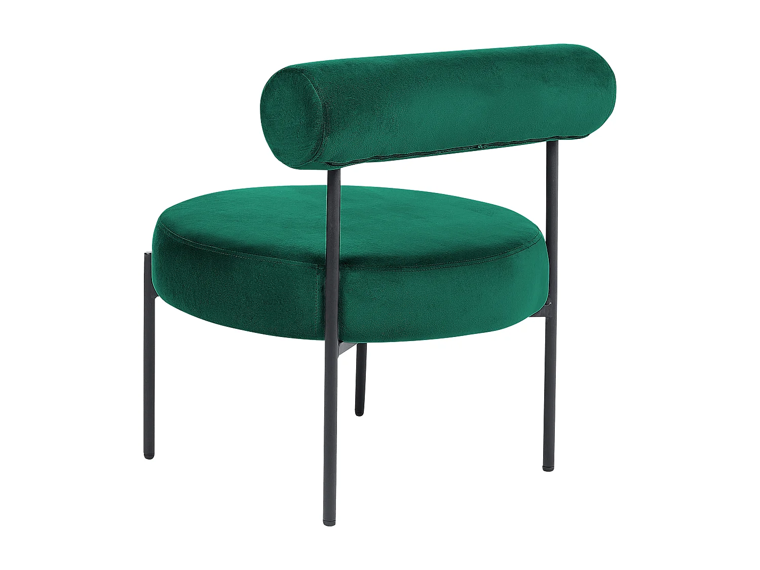 Fauteuil ALPHA Velours Vert émeraude