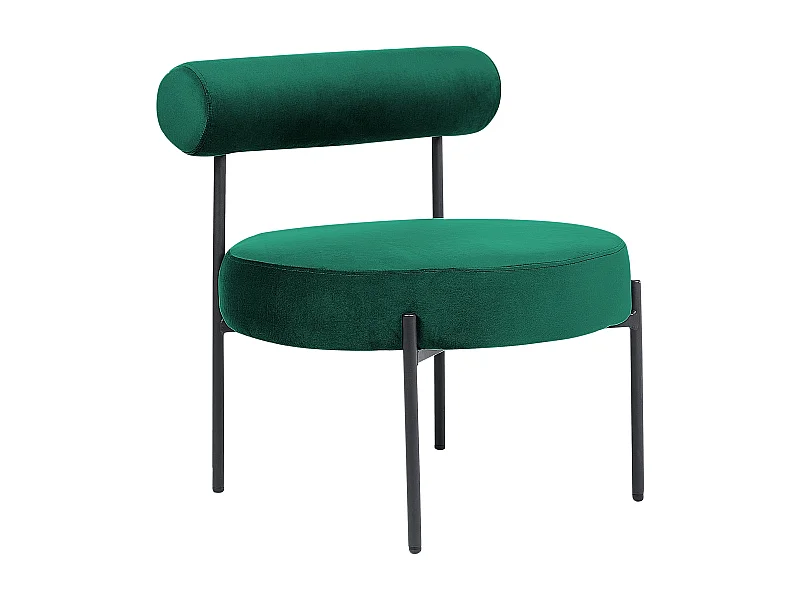 Fauteuil ALPHA Fluweel Smaragdgroen