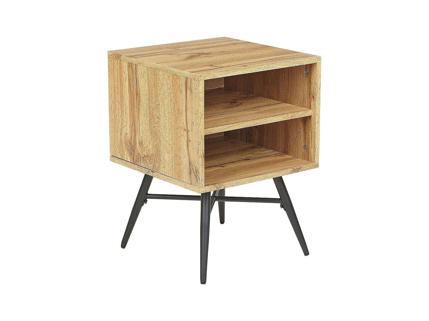 Table de chevet LUBOCK Marron clair