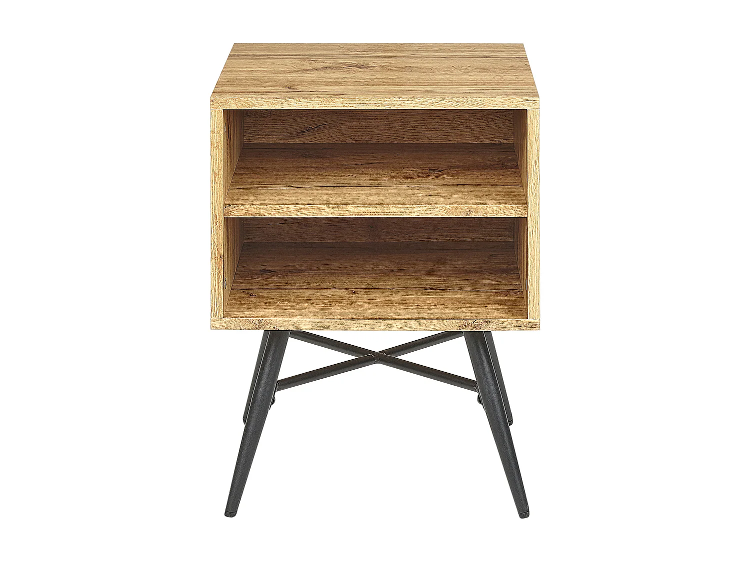 Table de chevet LUBOCK Marron clair