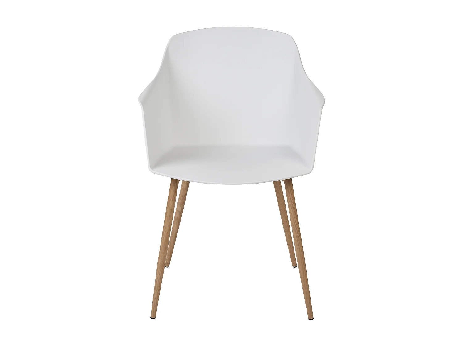 Lot de 2 chaises de salle à manger FONDA II Blanc
