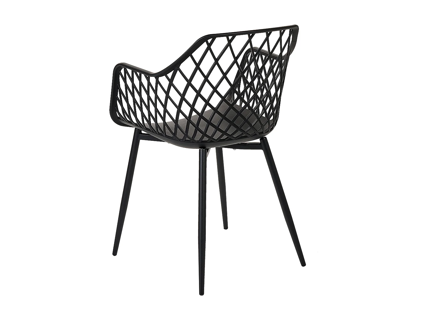 Lot de 2 chaises de salle à manger NASHUA II Noir