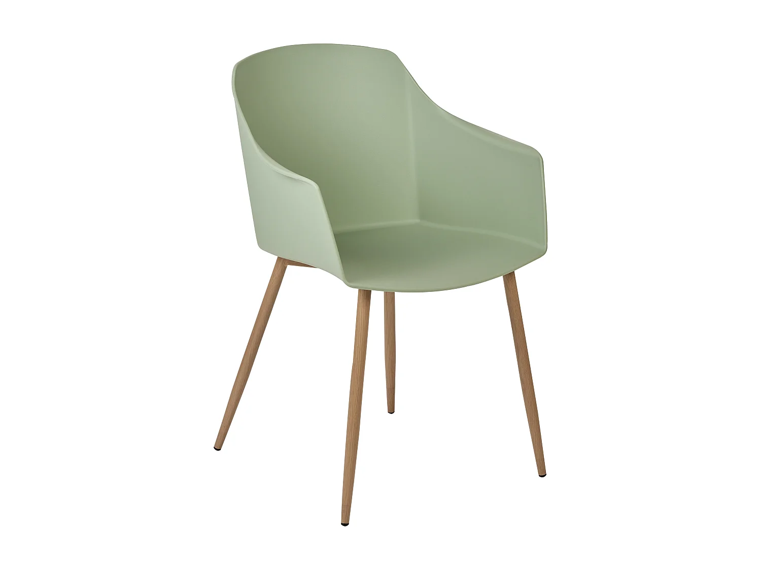 Lot de 2 chaises de salle à manger FONDA II Vert clair