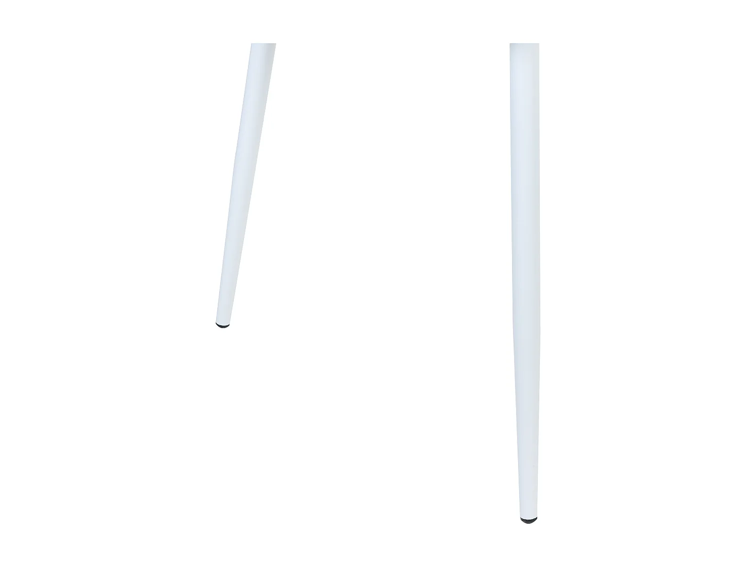 Lot de 2 chaises de salle à manger NASHUA II Blanc