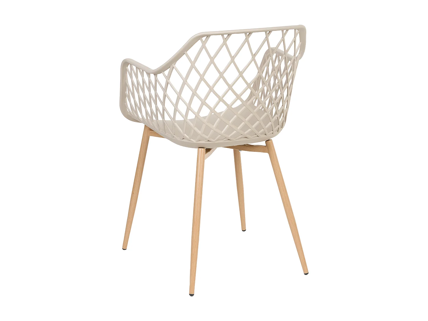 Lot de 2 chaises de salle à manger NASHUA Beige