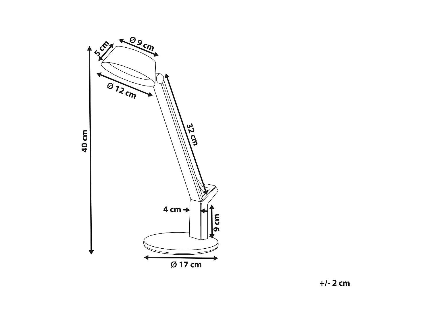 Lámpara LED de escritorio CHAMAELEON con puerto USB Metal Latón