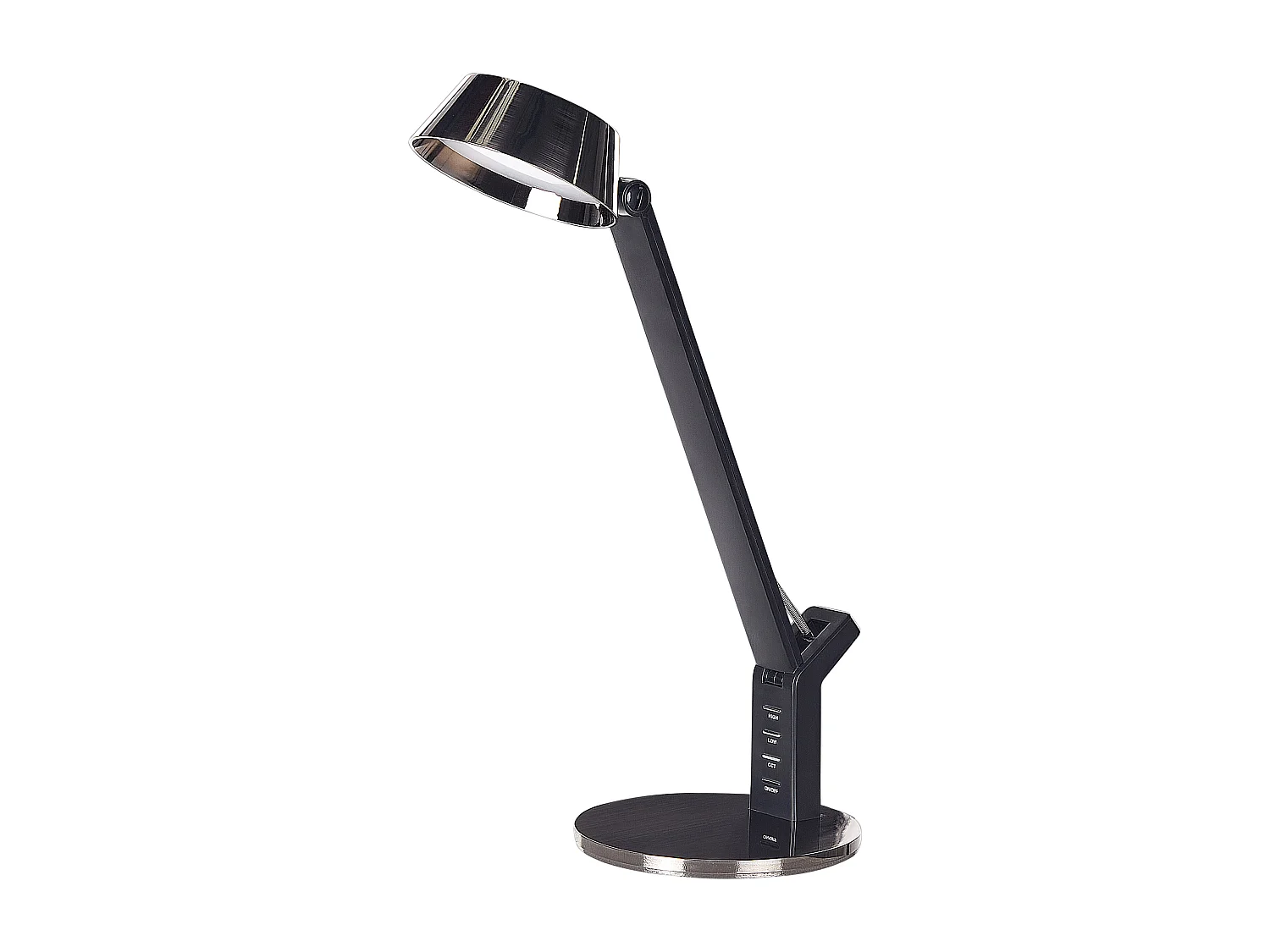 Lampe de bureau LED CHAMAELEON avec port USB Métal Laiton