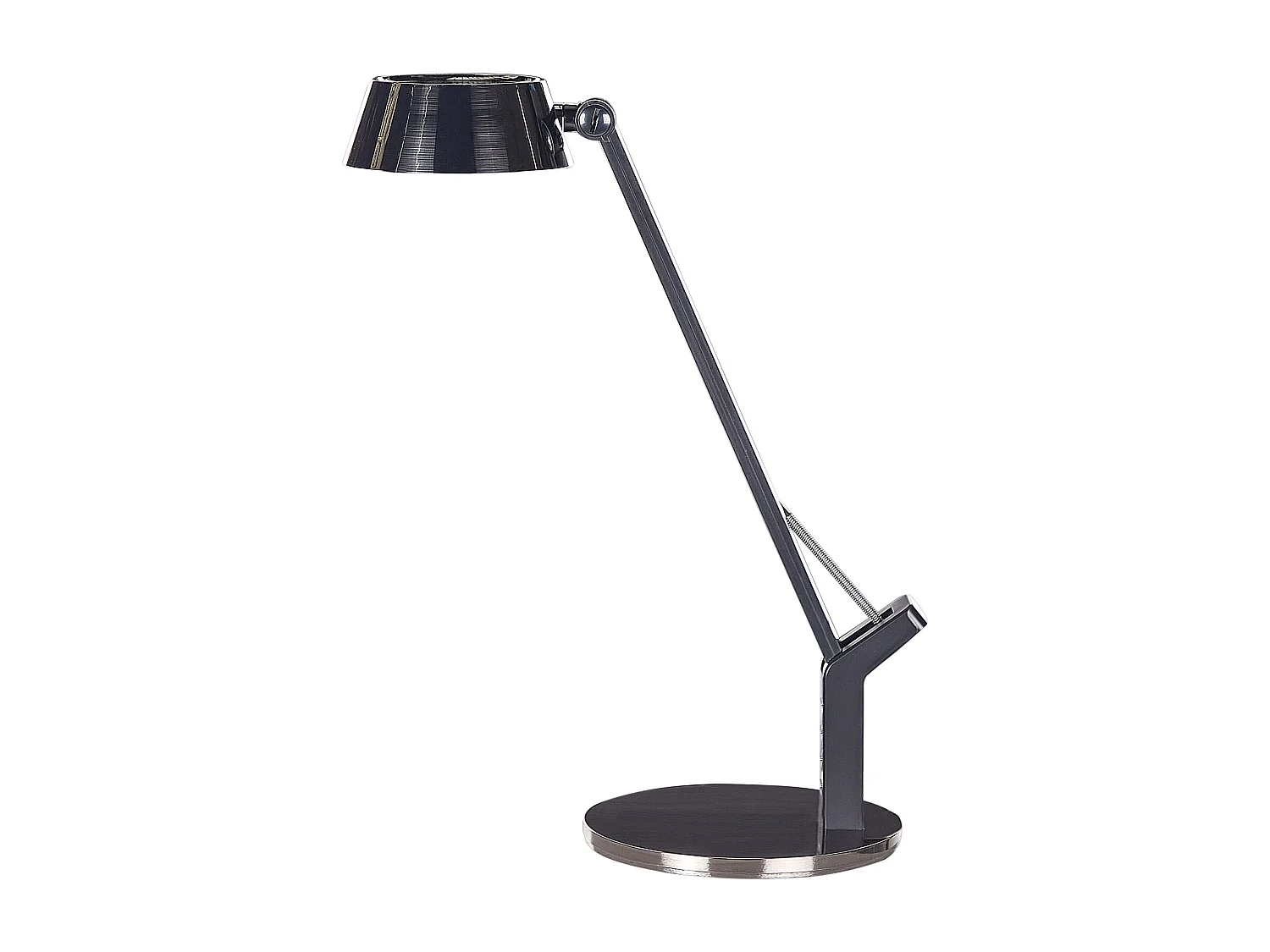 Lampada da scrivania a LED CHAMAELEON con porta USB Metallo Ottone