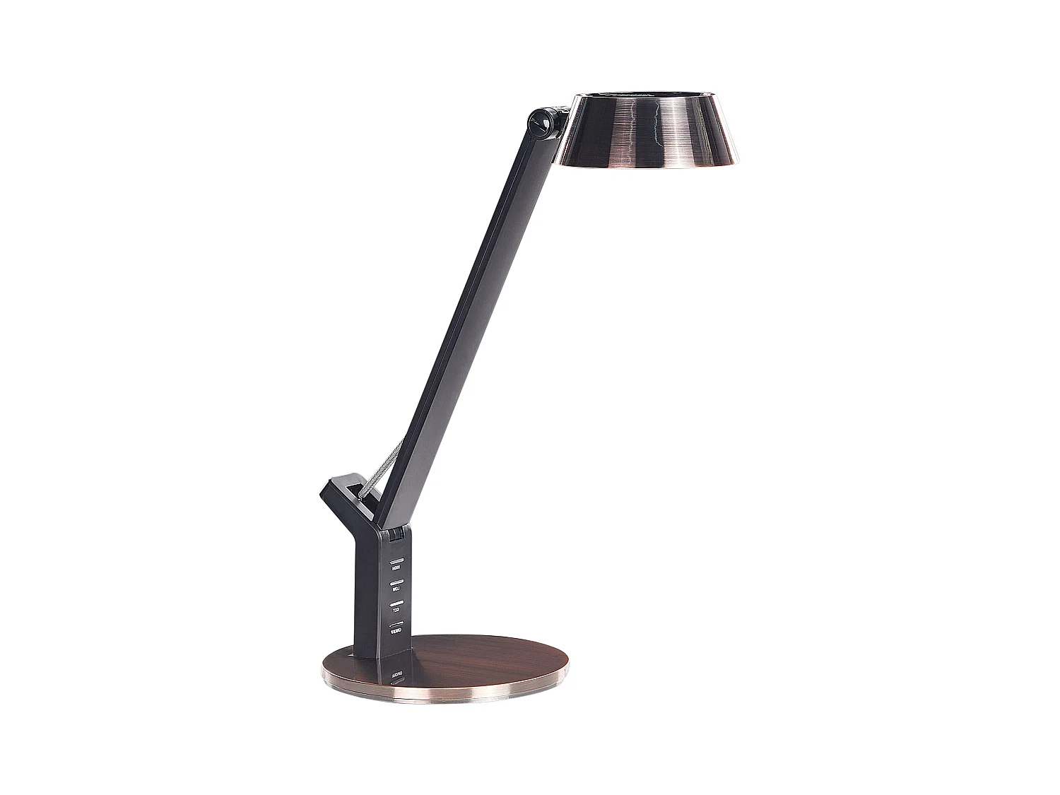 Lampada da scrivania a LED CHAMAELEON con dimmer Metallo Rame